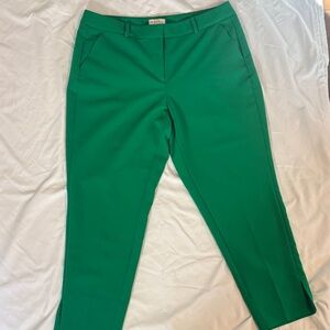 Laura size 16 green dress pants